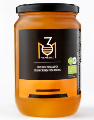 3melisses® Βιολογικό Μέλι από Άνθη Άνδρου 950g